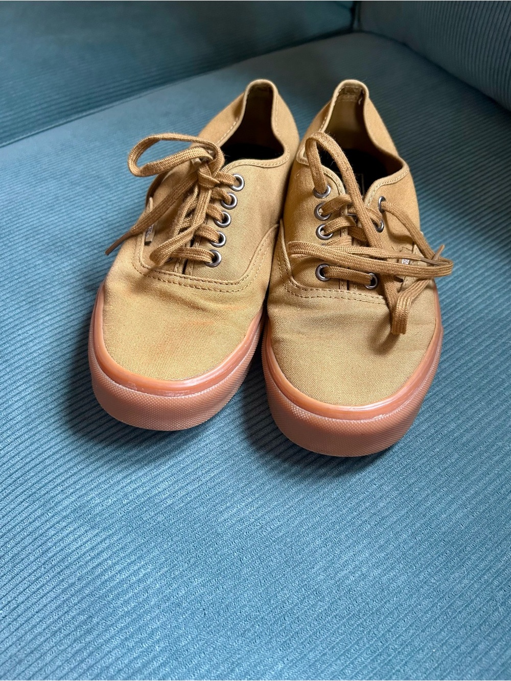 Vans Canvas Sneakers with Gum Sole